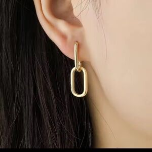 18k Gold Plated Hoop Earrings